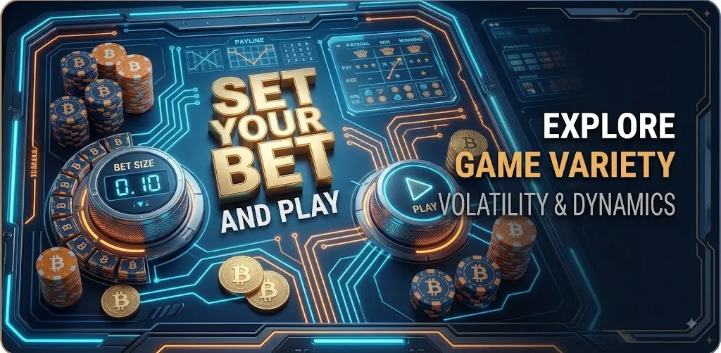 Set your bet and play:
